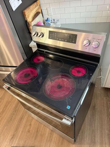 Radiant elements heating