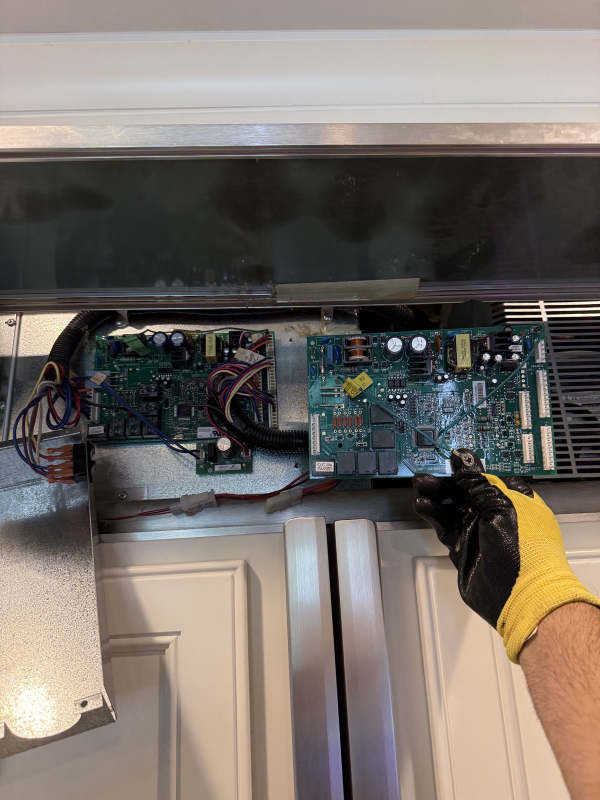 Main control board swap