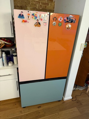 Refrigerator on a service call